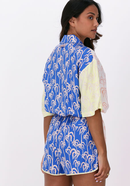 Mehrfarbige/Bunte SCOTCH & SODA Blusen OVERSIZED PRINTED BEACH SHIRT - large