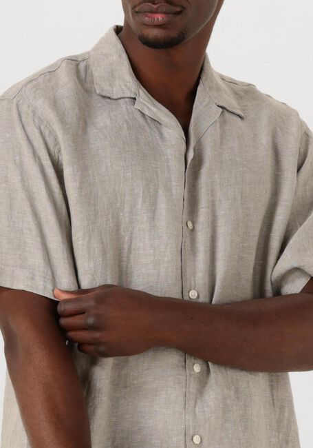 Sand SELECTED HOMME Casual-Oberhemd SLHREGKYLIAN SS SHIRT RESORT - large