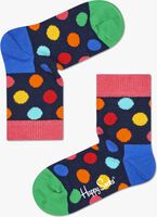 Schwarze HAPPY SOCKS Socken KIDS BIG DOT - medium