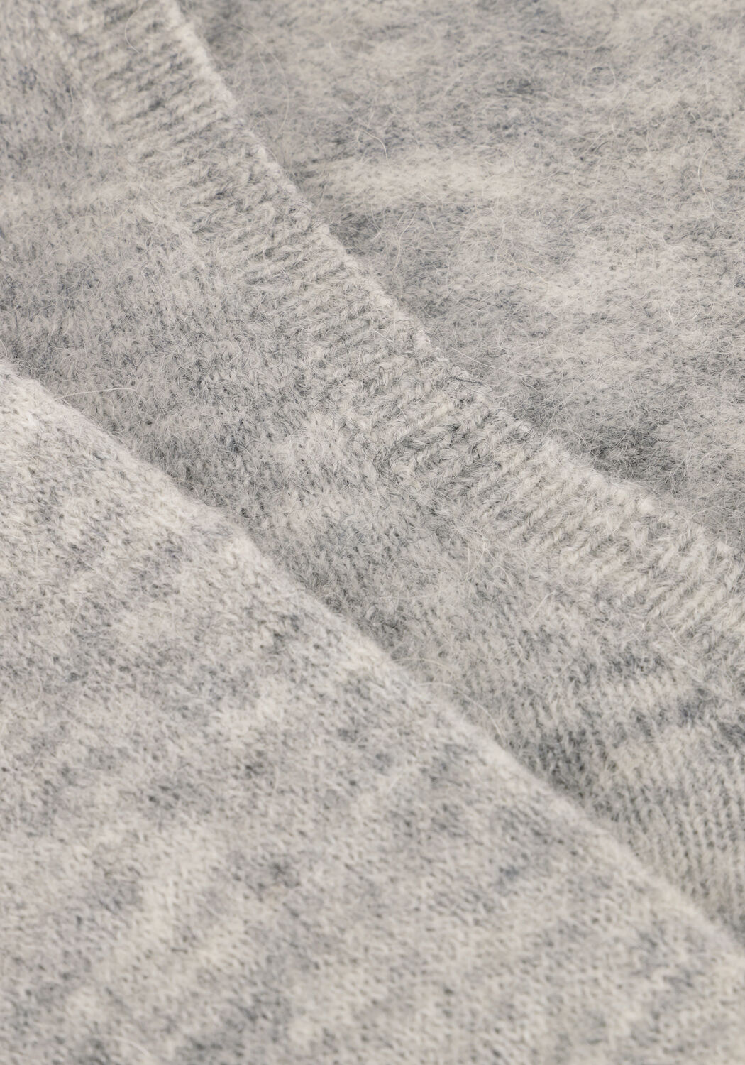 Graue SELECTED WOMEN Pullover SLFLULU NEW LS KNIT V-NECK B NOOS - large