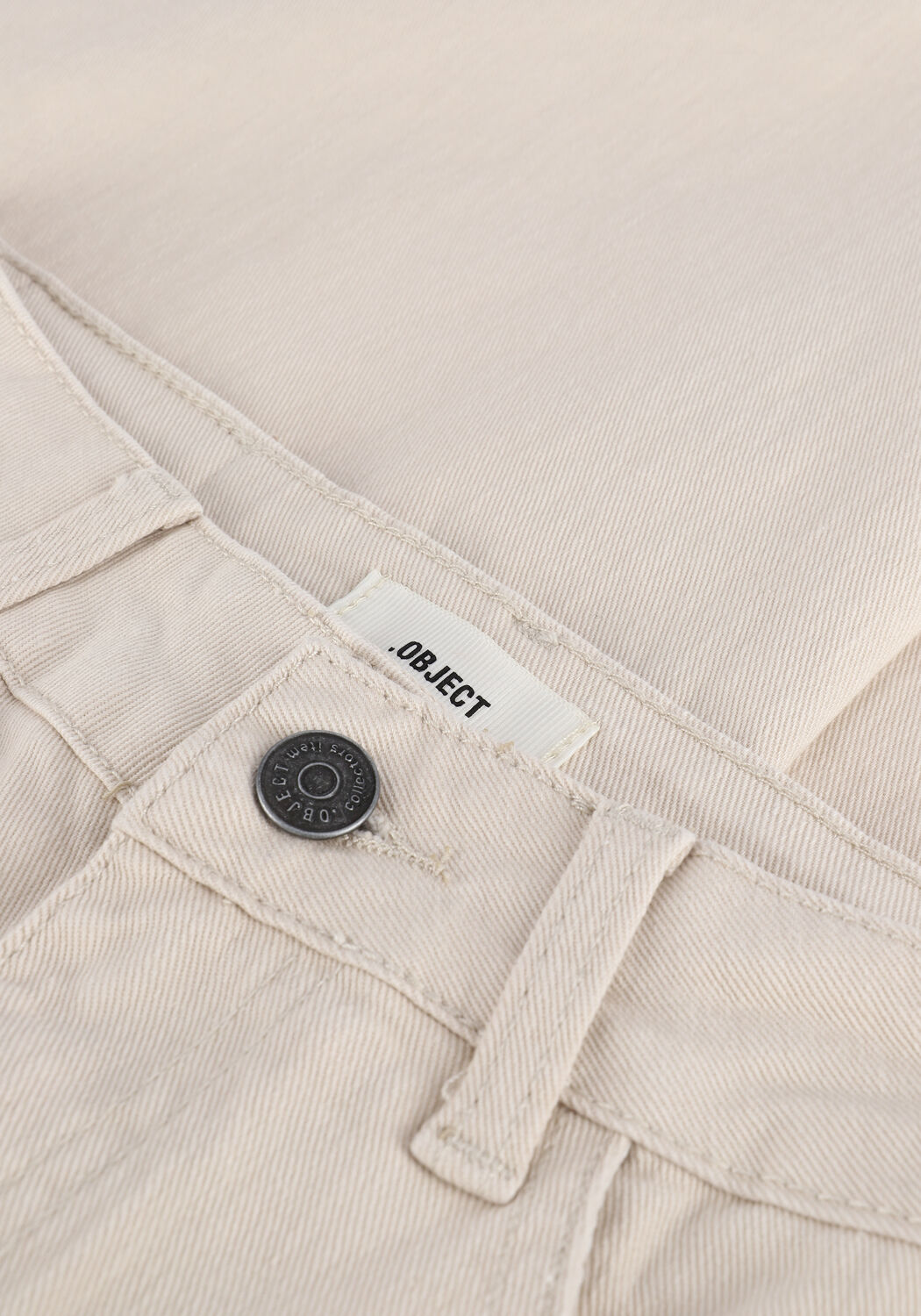 Sand OBJECT Weite Hose SAVANNAH TWILL HW WIDE LEG. - large