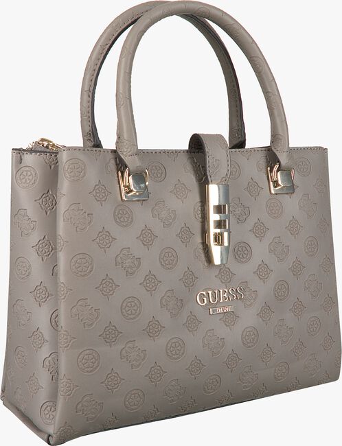 Taupe GUESS Handtasche PEONY CLASSIC GIRLFRIEND CARRY - large