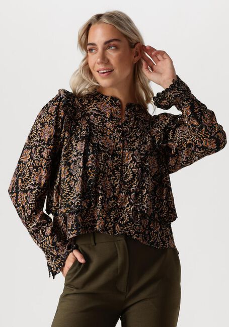 Braune LOUIZON Blusen POLLENU - large