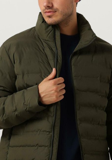 Dunkelgrün SELECTED HOMME Wattierte Jack SLHBARRY QUILTED JACKET B NOOS - large