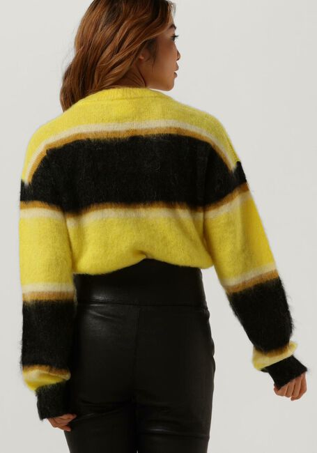 Gelbe SEMICOUTURE Strickjacke S2WF40 - large