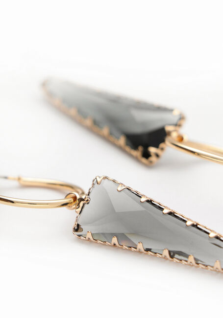 Goldfarbene NOTRE-V Ohrringe EARRING STONE - large