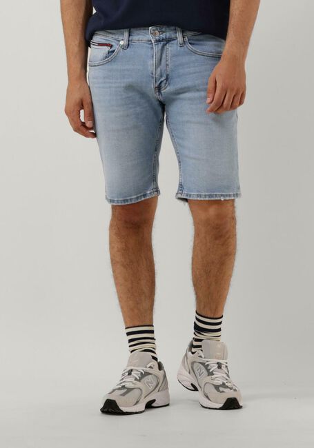 Hellblau TOMMY JEANS Kurze Hose SCANTON SHORT BG0115 - large