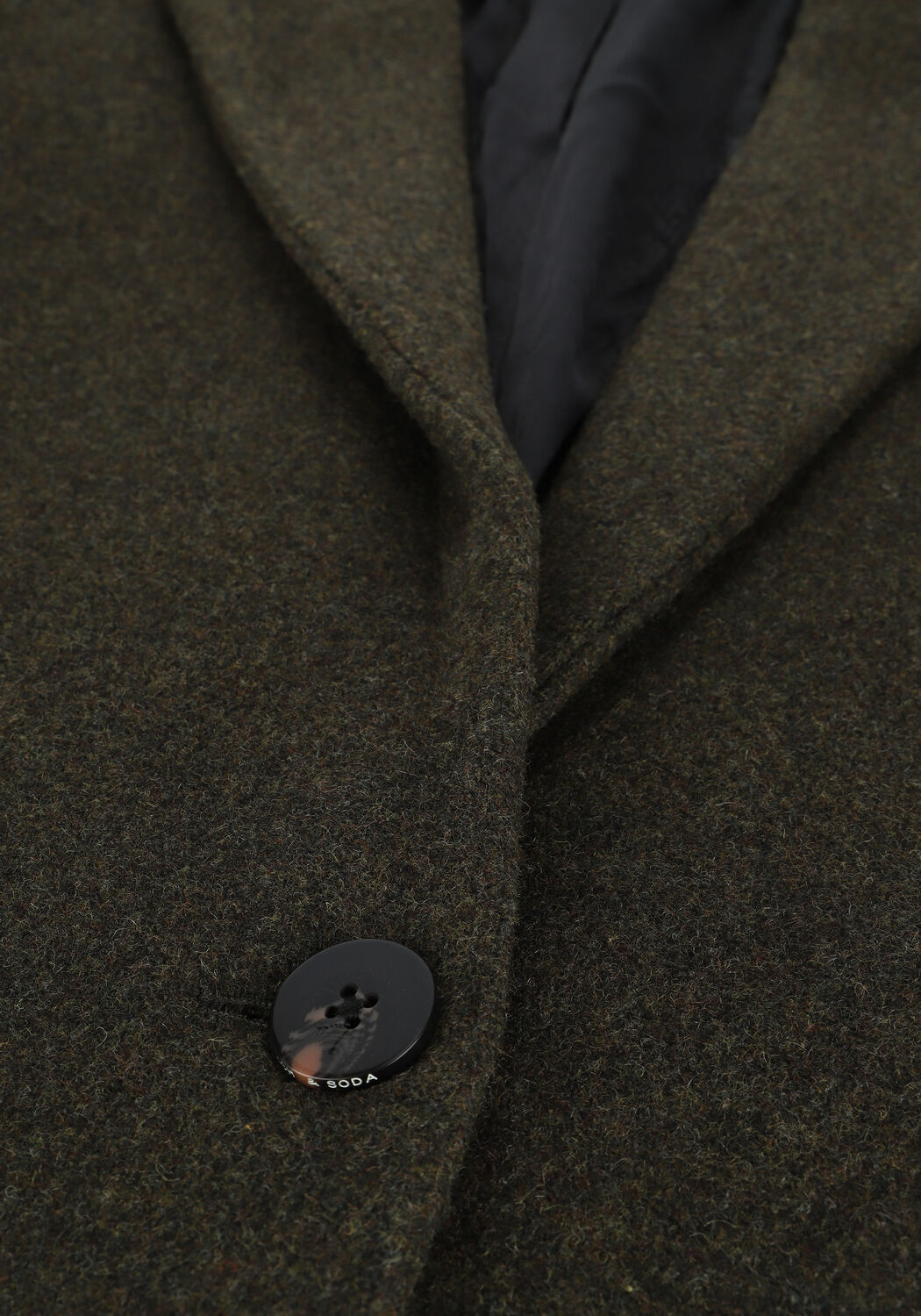 Gr&uuml;ne SCOTCH & SODA M&auml;ntel CLASSIC TAILORED COAT - 165783 - large