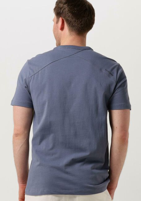 Blaue CAST IRON T-shirt R-NECK REGULAR FIT HEAVY COTTON - large