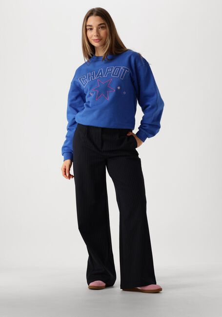 Blaue FABIENNE CHAPOT Sweatshirt TERRY SPORT HEART SWEATER - large