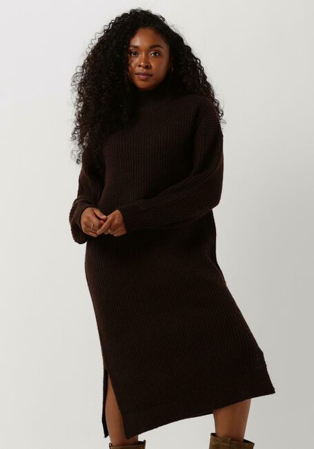 Braune MINIMUM Midikleid PIPPALIKA - large