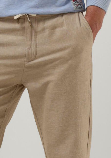 Sand SCOTCH & SODA Chino WARREN COTTON/LINEN TWILL JOGGER - large