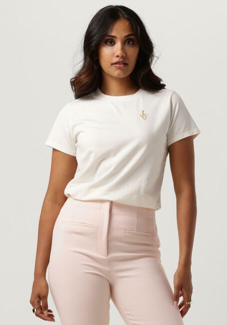 Nicht-gerade weiss JOSH V T-shirt JV ZOE EMBROIDERY - large