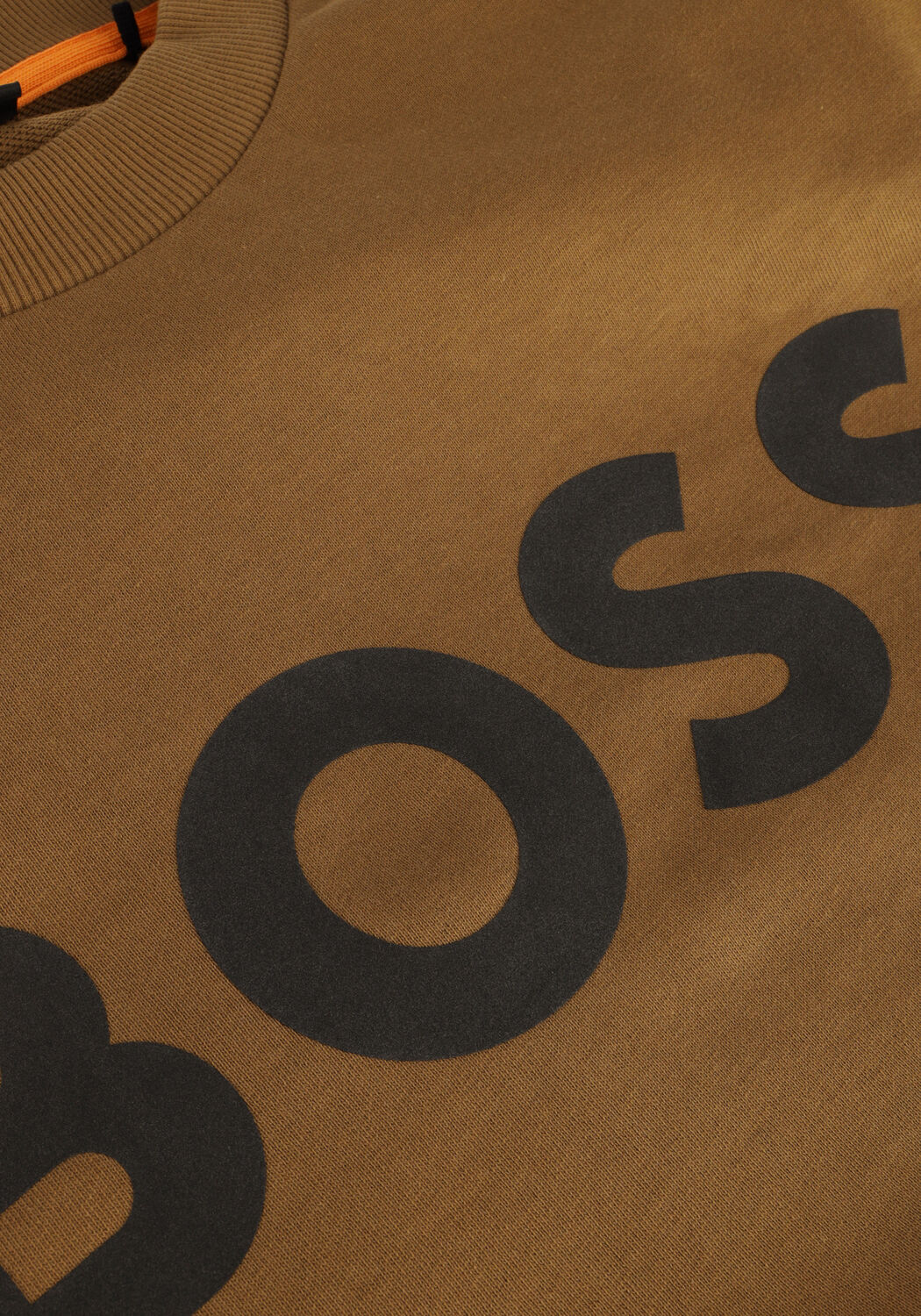 Olive BOSS ORANGE Pullover WEBASICCREW - large
