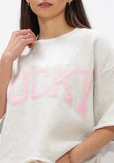 Graue BY-BAR Sweatshirt WILLOW LUCKY TOP - large