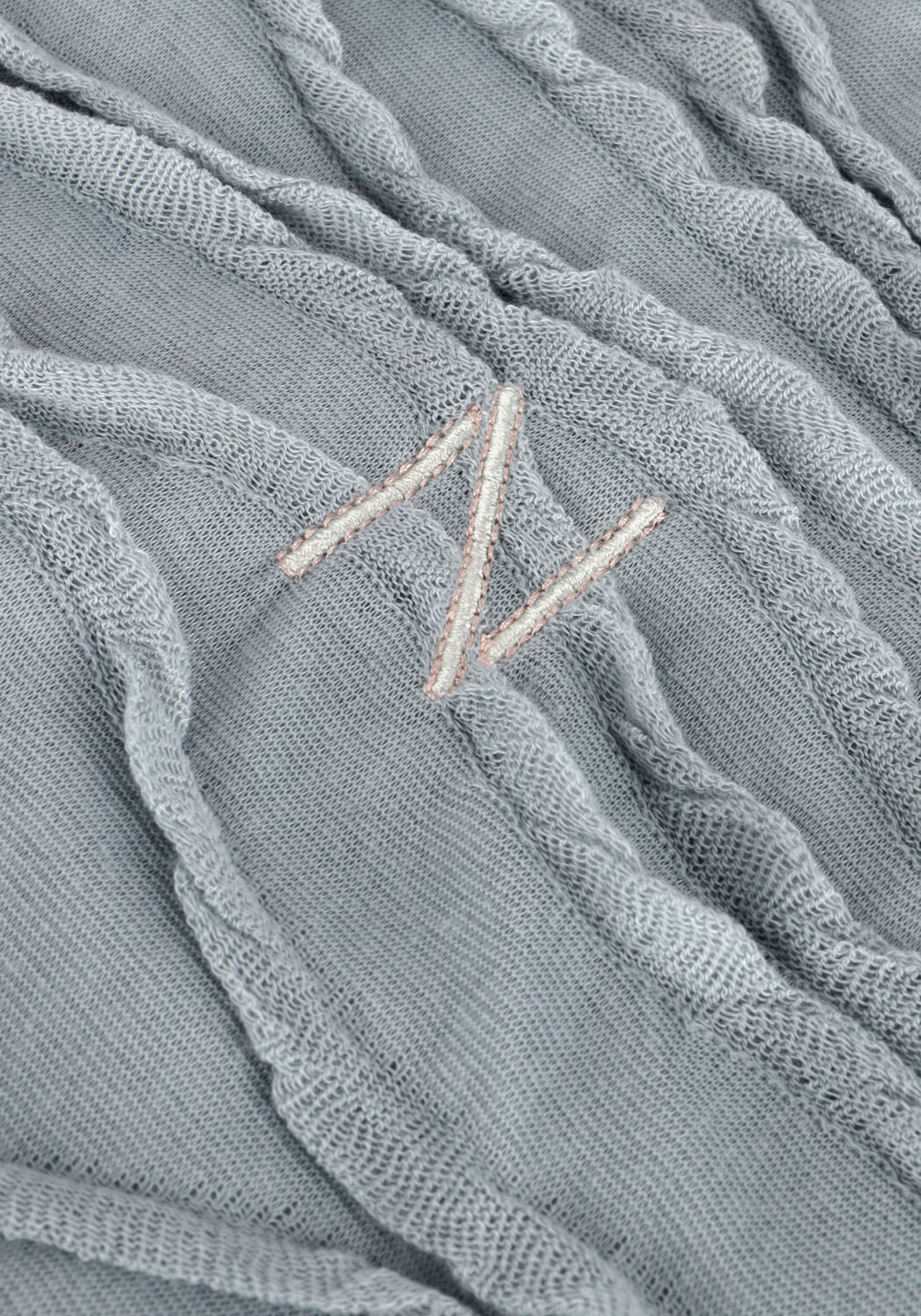 Blaue NOBELL T-shirt KEZ LOOSE FIT TSHIRT - large