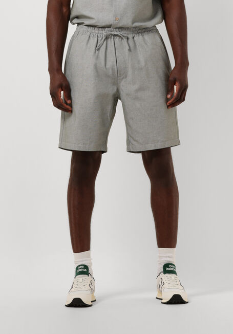 Olive ANERKJENDT Kurze Hose AKJAMES LINEN ELAST - large