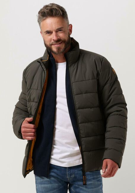 Gr&uuml;ne PME LEGEND Wattierte Jack SHORT JACKET AIRGENEER PERFOR STRETCH - large