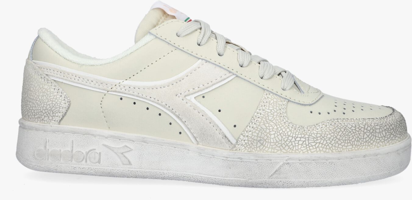 Weiße DIADORA Sneaker Low MAGIC BASKET LOW ICONA WOMAN | Omoda
