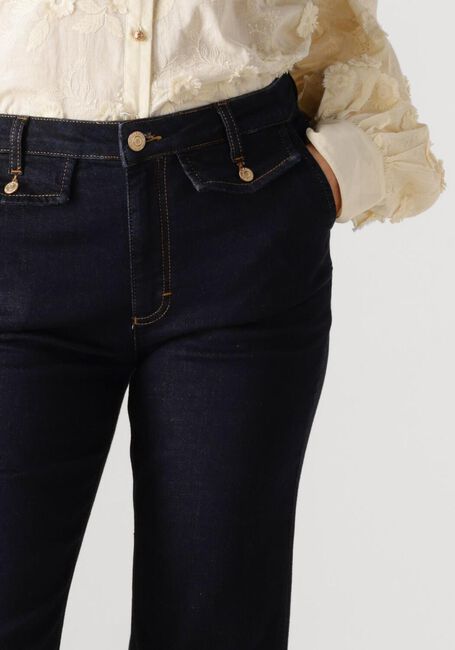 Blaue SUMMUM Schlaghose FLARED JEANS COMFORT - large