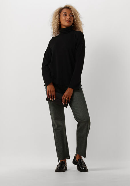 Schwarze MY ESSENTIAL WARDROBE Rollkragenpullover EMMAMW KNIT ROLLNECK PULLOVER - large