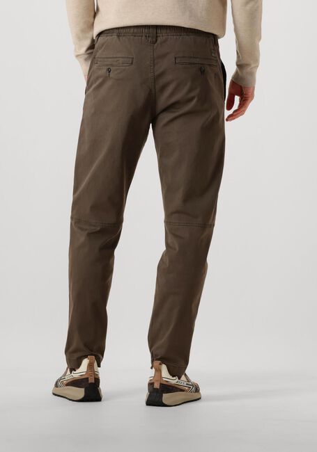 Braune BUTCHER OF BLUE Jogginghose TRISTAN SATEEN CHINO - large
