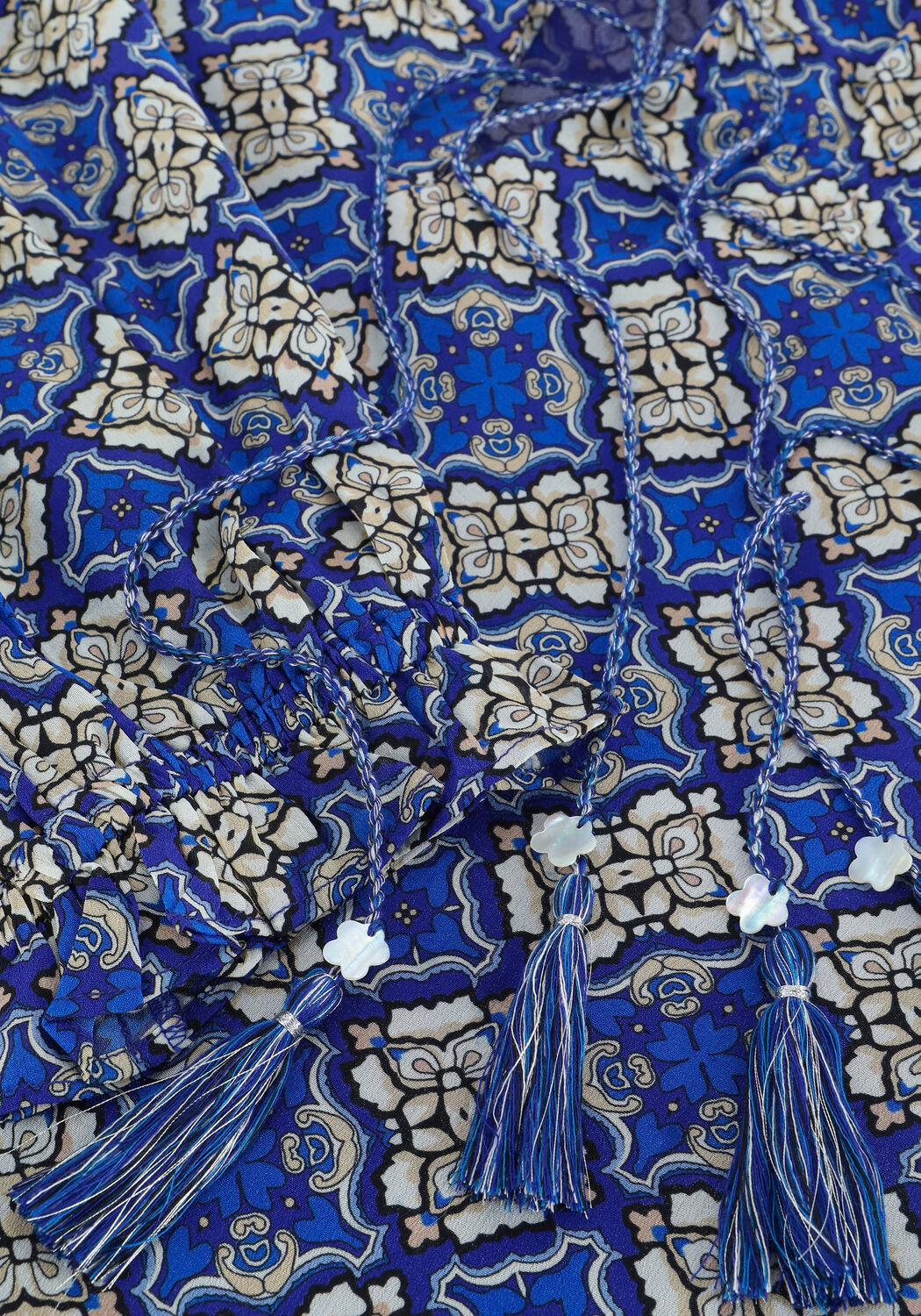 Blaue MOLIIN Minikleid MELISSA - large