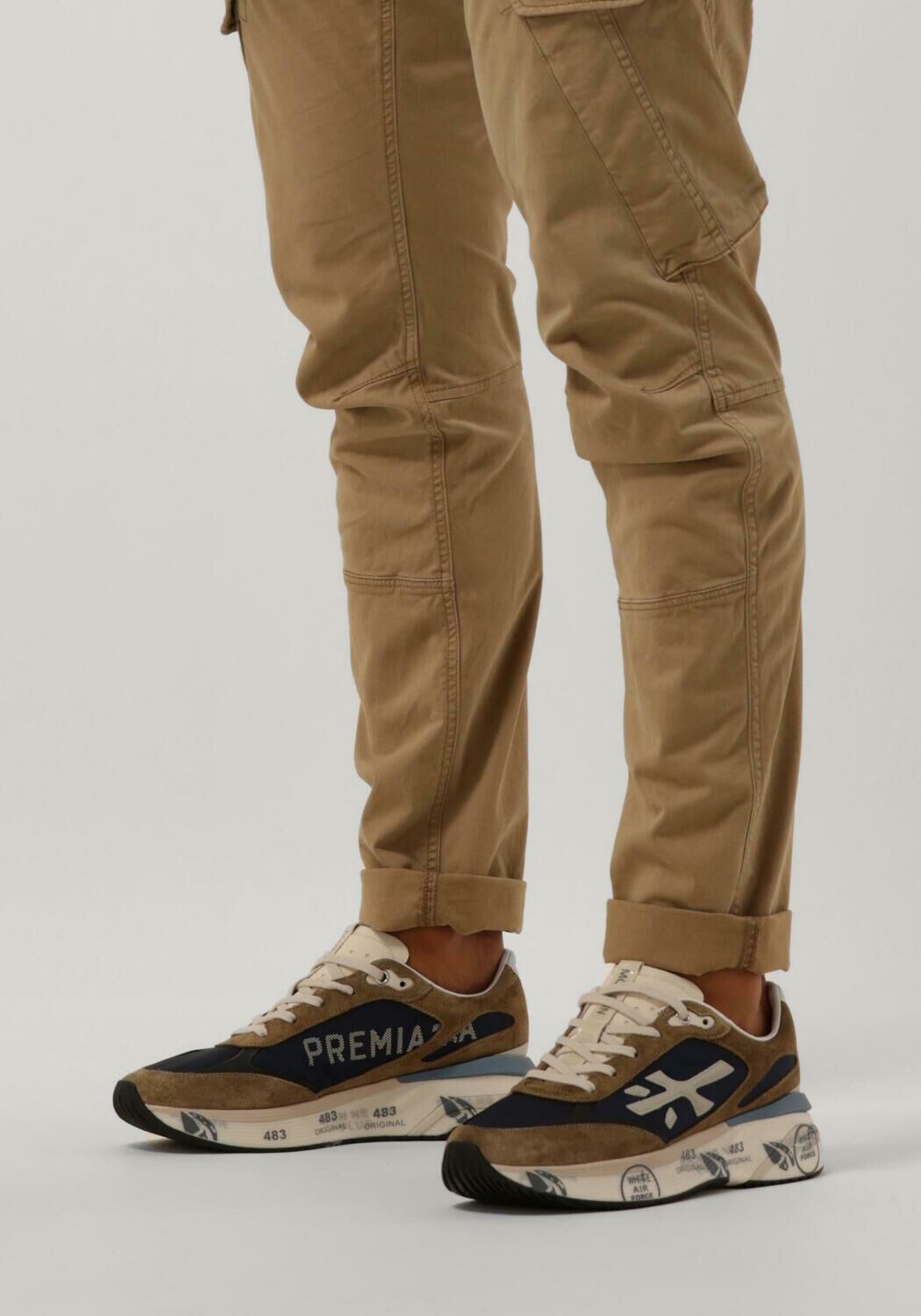 Blaue PREMIATA Sneaker Low MOERUN - large