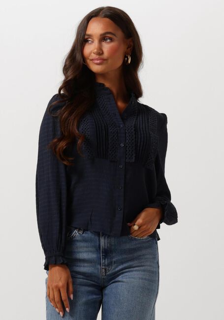 Dunkelblau LOLLYS LAUNDRY Blusen ARIELLL SHIRTLS - large