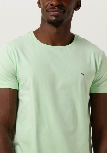 Minze TOMMY HILFIGER T-shirt STRETCH SLIM FIT TEE - large
