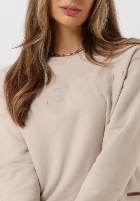 Beige MOSCOW Sweatshirt LOGO SWEATER - large