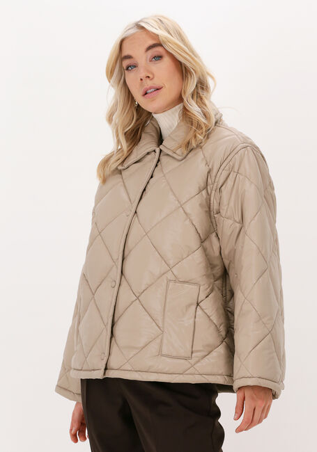 Sand STAND STUDIO Wattierte Jack NIKOLINA JACKET - large