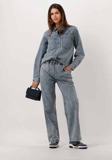 Hellblau LOLLYS LAUNDRY Blusen MEGLL SHIRT LS - large