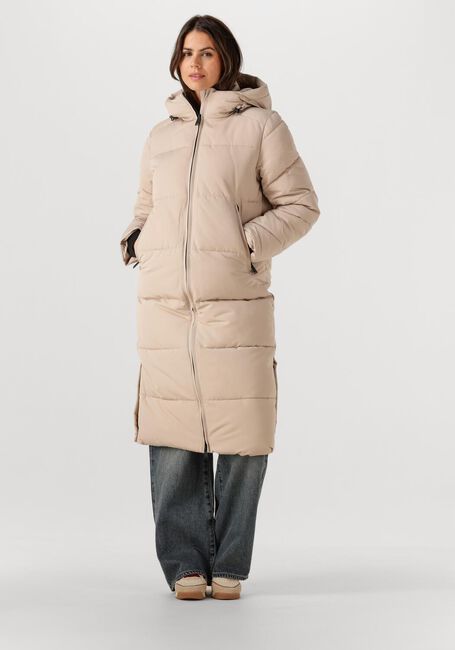 Beige WITHBLACK Wattierte Jack WBLGLORIAN LONG PUFFER JACKET - large