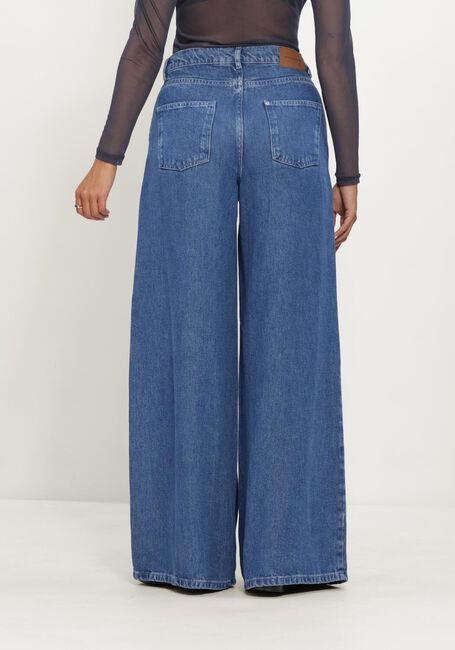 Blaue MSCH COPENHAGEN Wide jeans MSCHAGO RUE WIDE PANTS - large