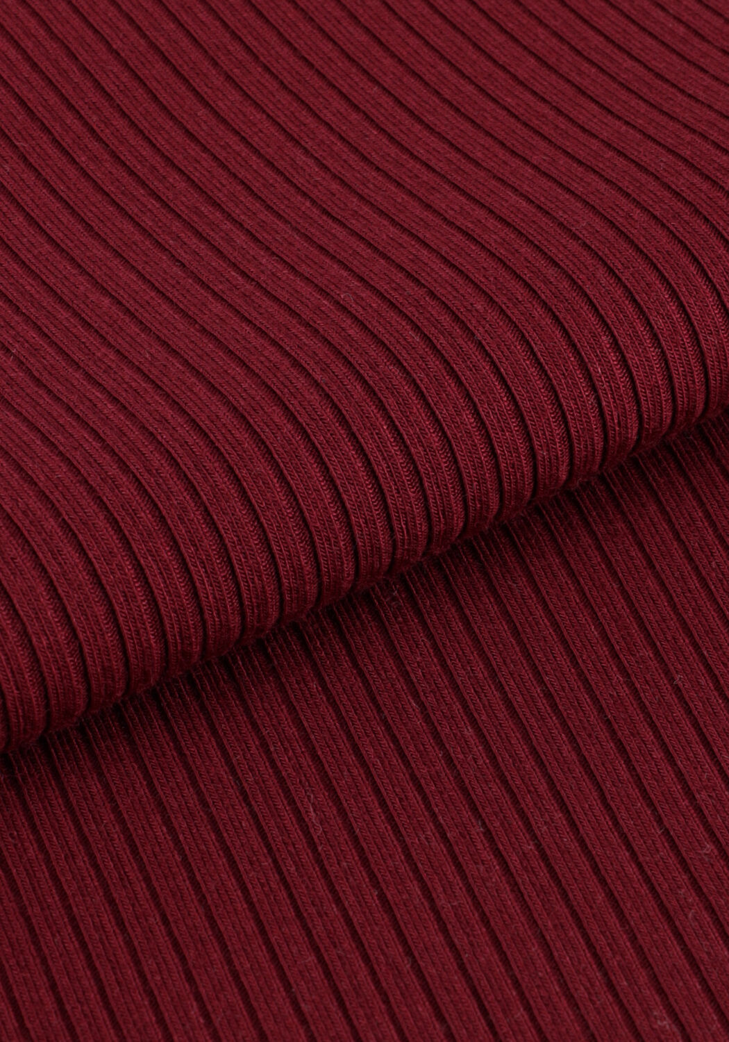 Rote CALVIN KLEIN Maxikleid A- MODAL RIB SS DRESS - large