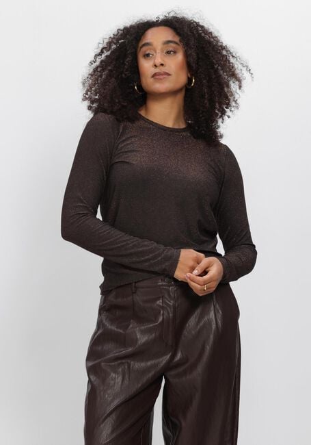 Braune SUMMUM Top BASIC TEE SOFT LUREX JERSEY - large