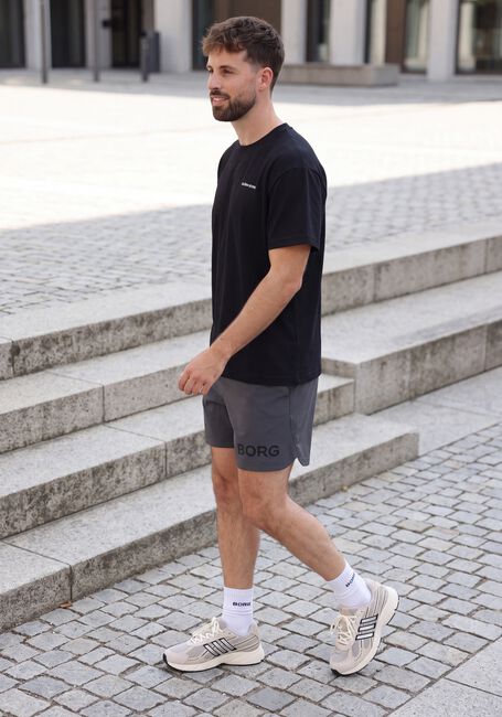 Schwarze BJORN BORG T-shirt BORG GYM OVERSIZED T-SHIRT - large