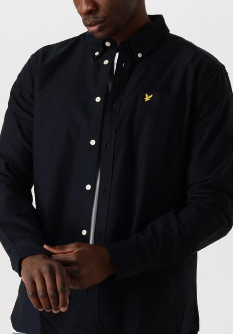 Dunkelblau LYLE & SCOTT Casual-Oberhemd PLAIN OXFORD SHIRT - large