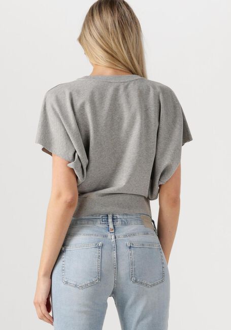 Graue DRYKORN T-shirt MASRA - large
