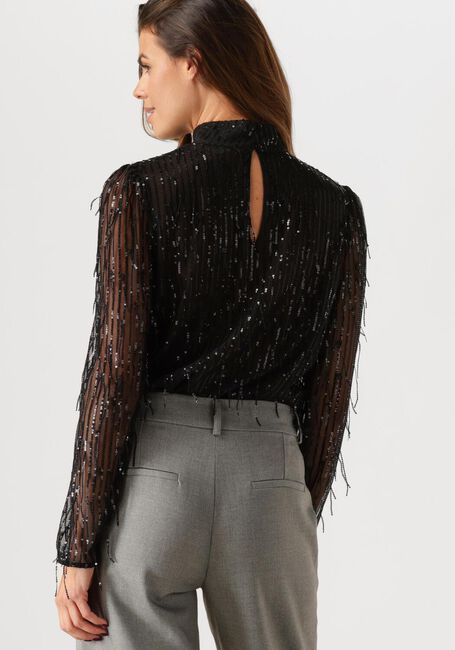 Schwarze SECOND FEMALE Blusen TASSEL BLOUSE - large