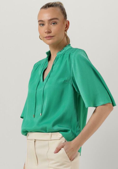 Grüne FREEBIRD Blusen WV-WASH-SATIN-VIS-23-1.1 - large