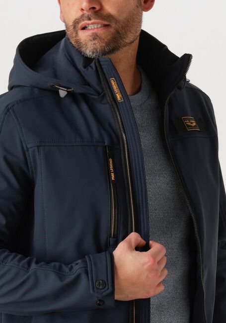 Blaue PME LEGEND Jack SEMI LONG JACKET SUCCESSOR 3L SOFT SHELL - large