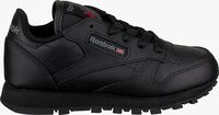 Schwarze REEBOK Sneaker low CLASSIC LEATHER KIDS - medium