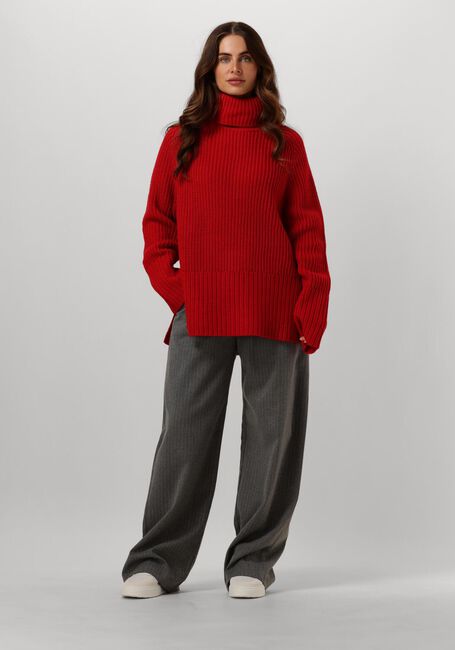Rote NEO NOIR Pullover MAGGIE KNIT BLOUSE - large