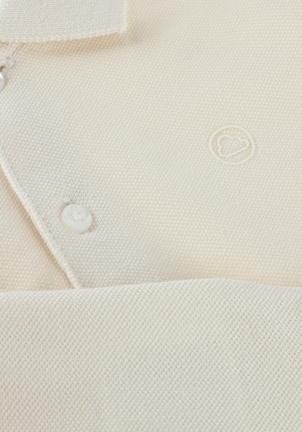 Beige MAYORAL Tops & T-shirts BASIC S/S POLO - large