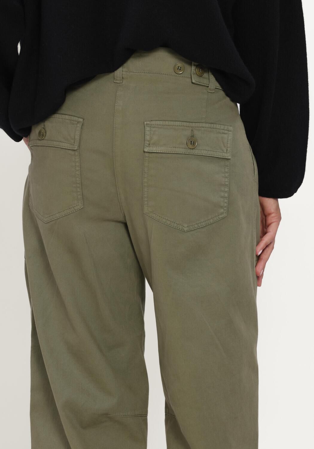 Olive CAMBIO Cargohosen OCTOBER STUDIO87 - large