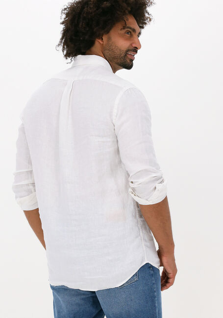 Nicht-gerade weiss SELECTED HOMME Casual-Oberhemd SLHREGKYLIAN-LINEN SHIRT - large