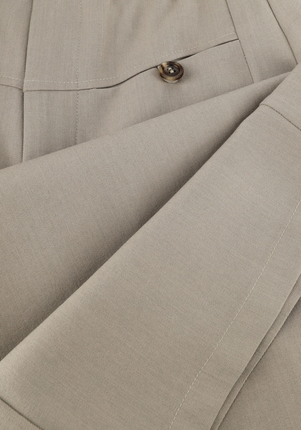 Taupe NEO NOIR Weite Hose MASSIE STRUCTURE PANTS - large