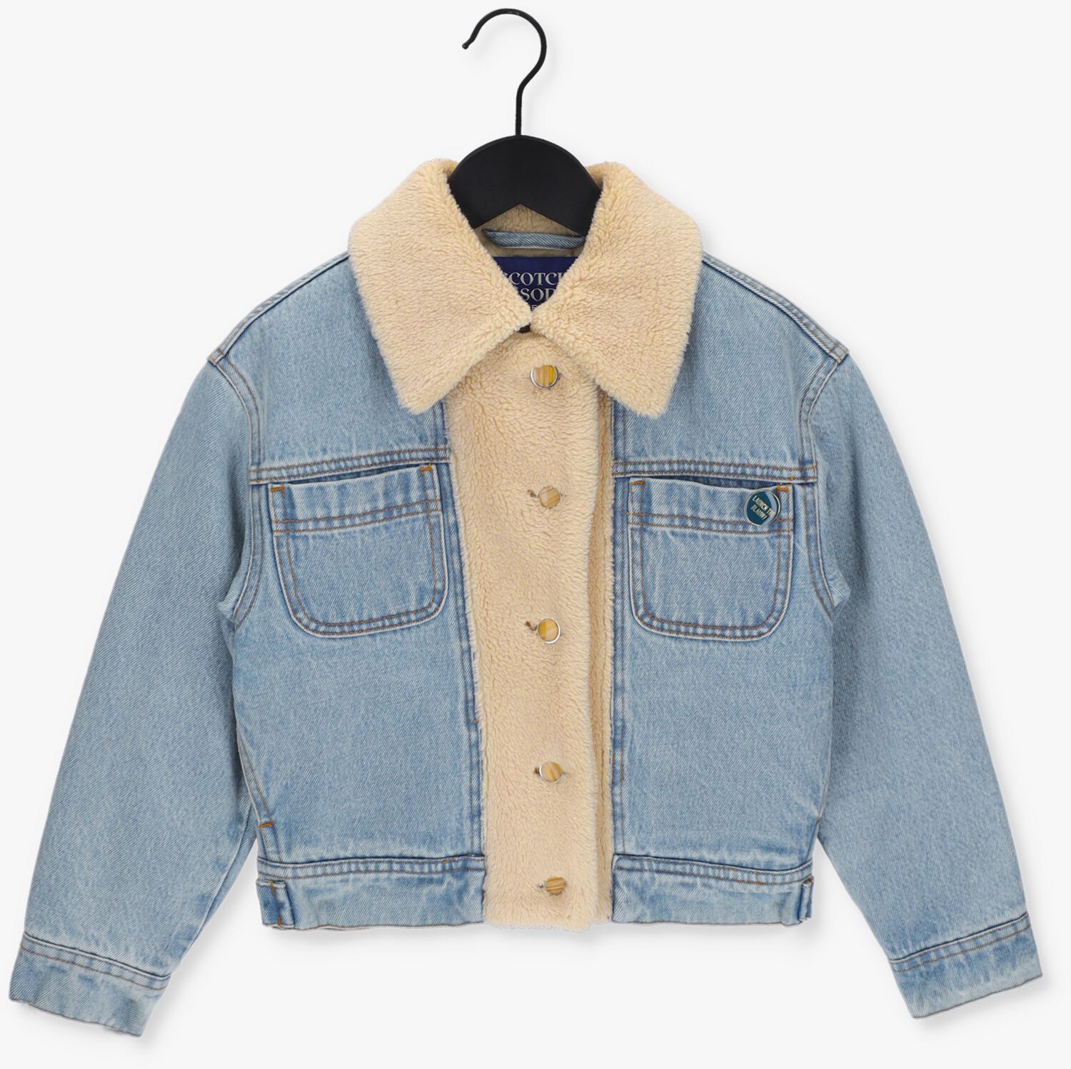 Scotch And Soda Jeansjacke Damen Weiße SCOTCH SODA Jeansjacke